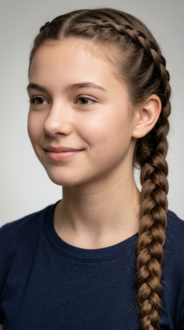 Side French Braid