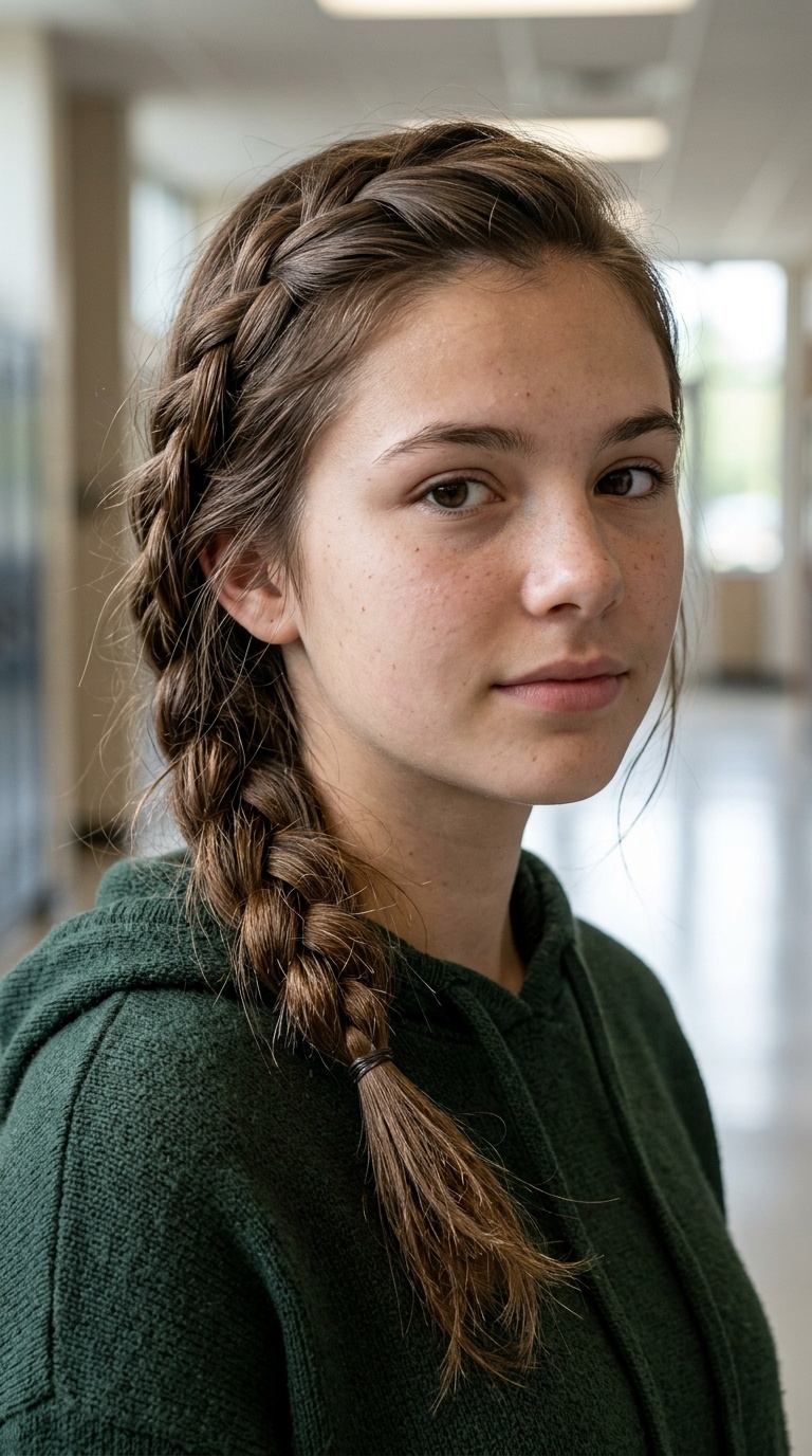 Side French Braid