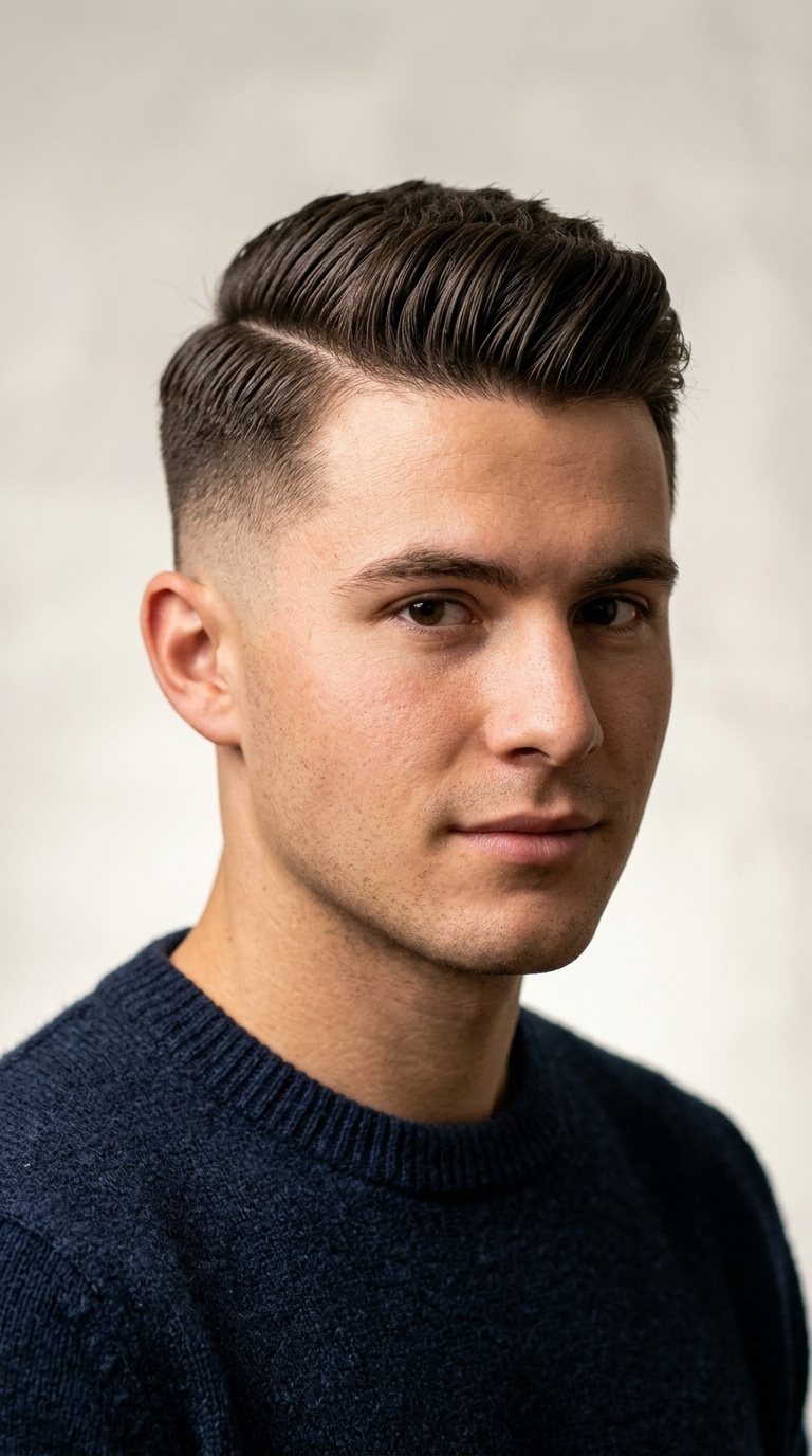 Side Part Fade