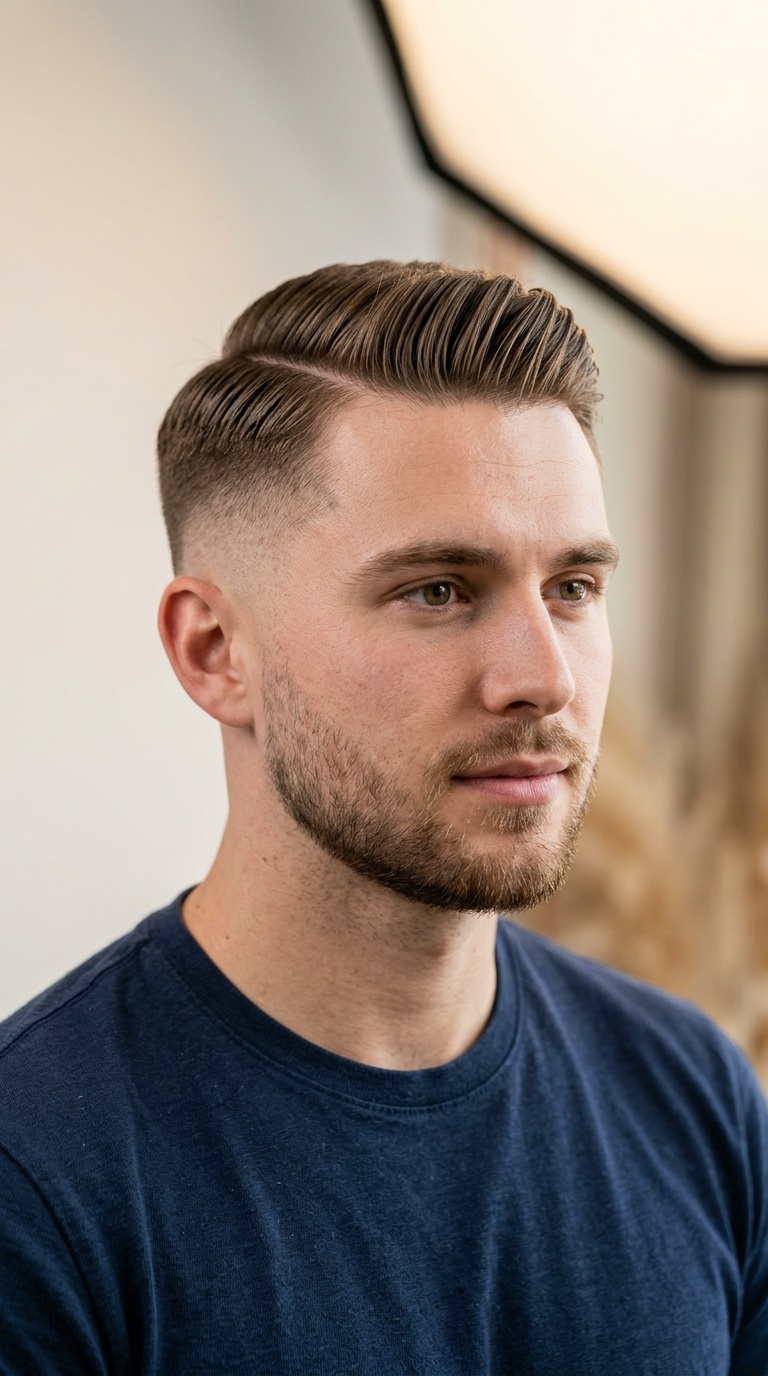 Side Part Fade