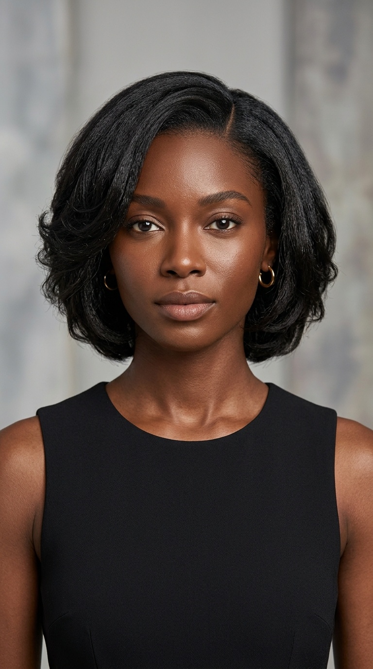 Side-Parted Bob