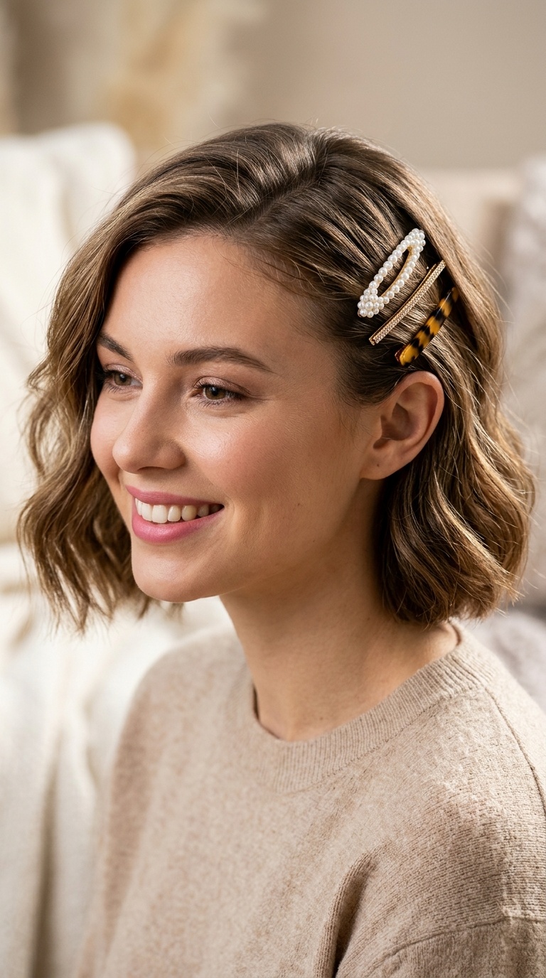 Side-Pinned Barrettes
