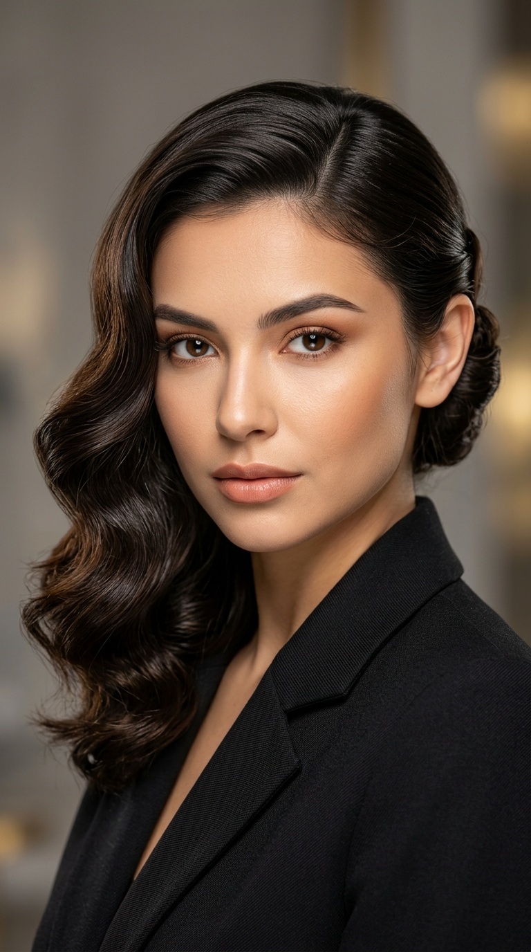 Side-Pinned Hollywood Waves