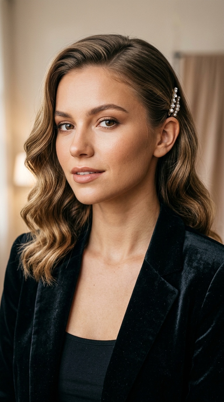 Side-Pinned Hollywood Waves
