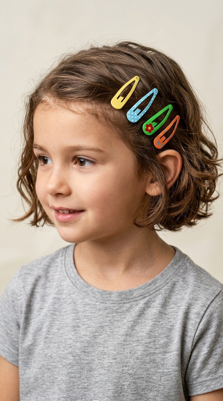 Side-Pinned Snap Clips