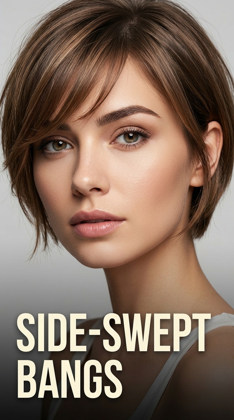 Side-Swept Bangs