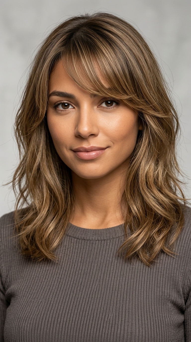 Side-Swept Bangs