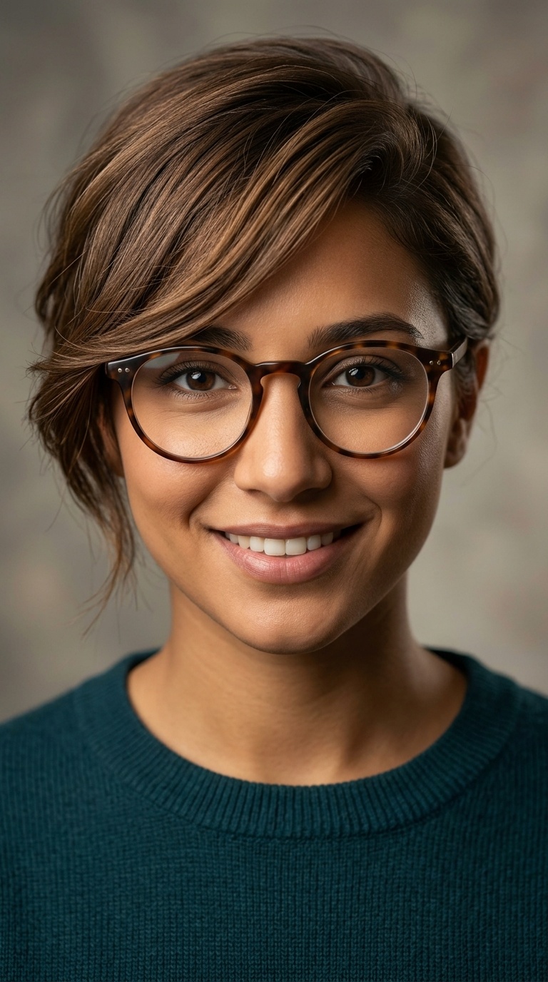 Side-Swept Bangs