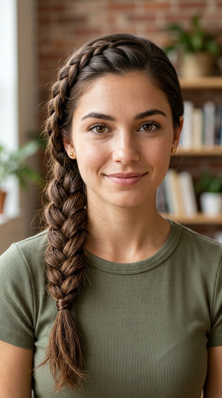 Side-Swept Braid