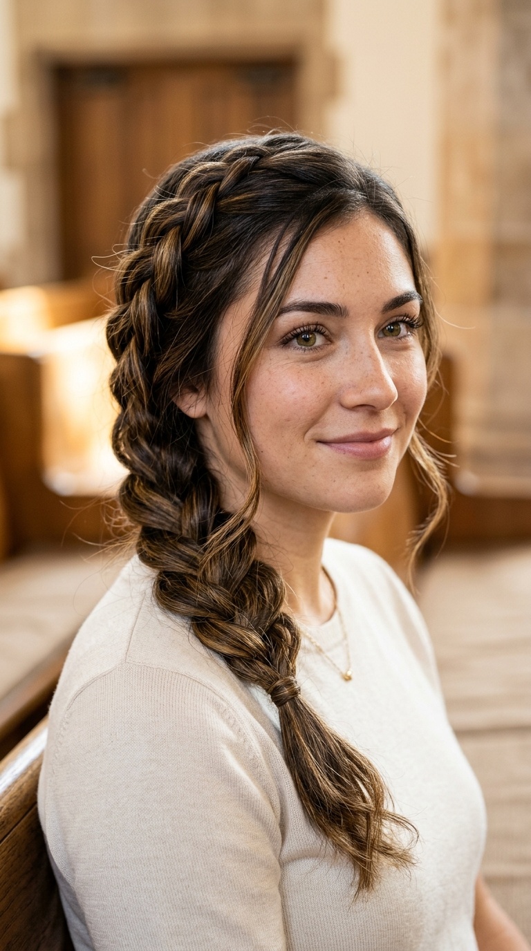Side-Swept Braid