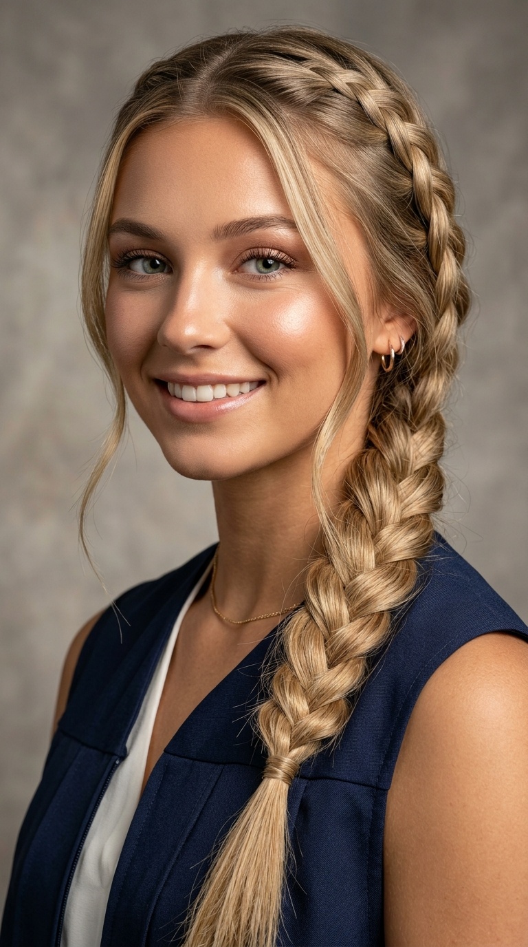 Side-Swept Braid