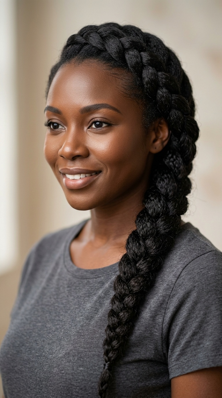 Side-Swept Braid