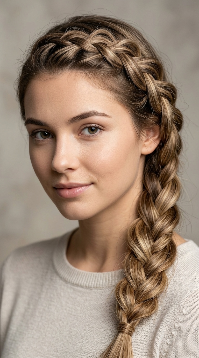 Side-Swept Braid