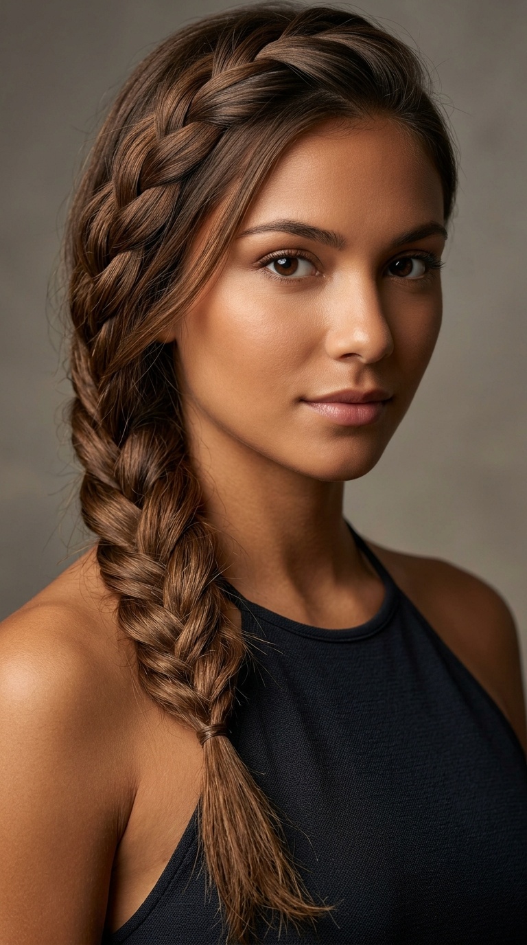 Side-Swept Braid