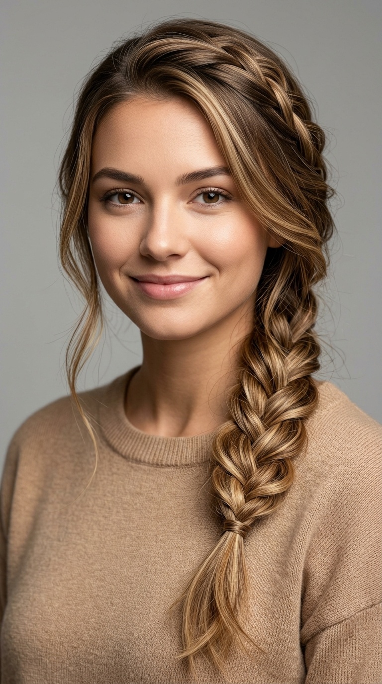 Side-Swept Braid