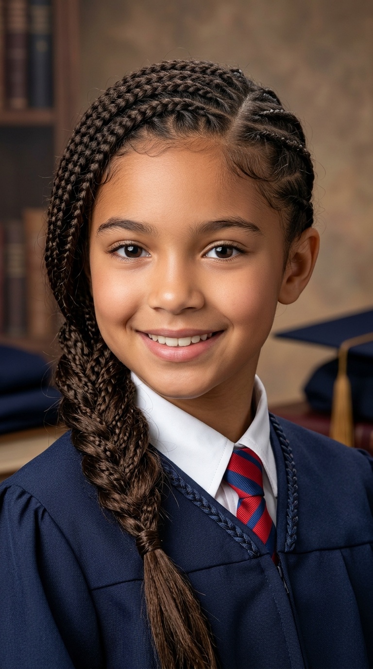 Side-Swept Braids