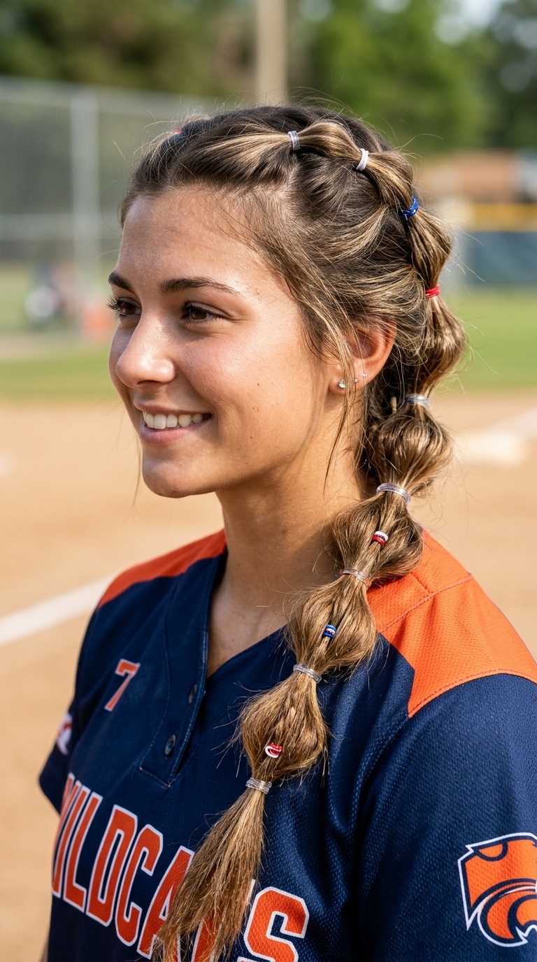 Side-Swept Bubble Braid