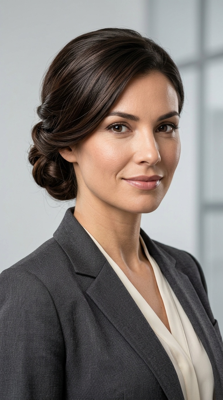 Side-Swept Chignon