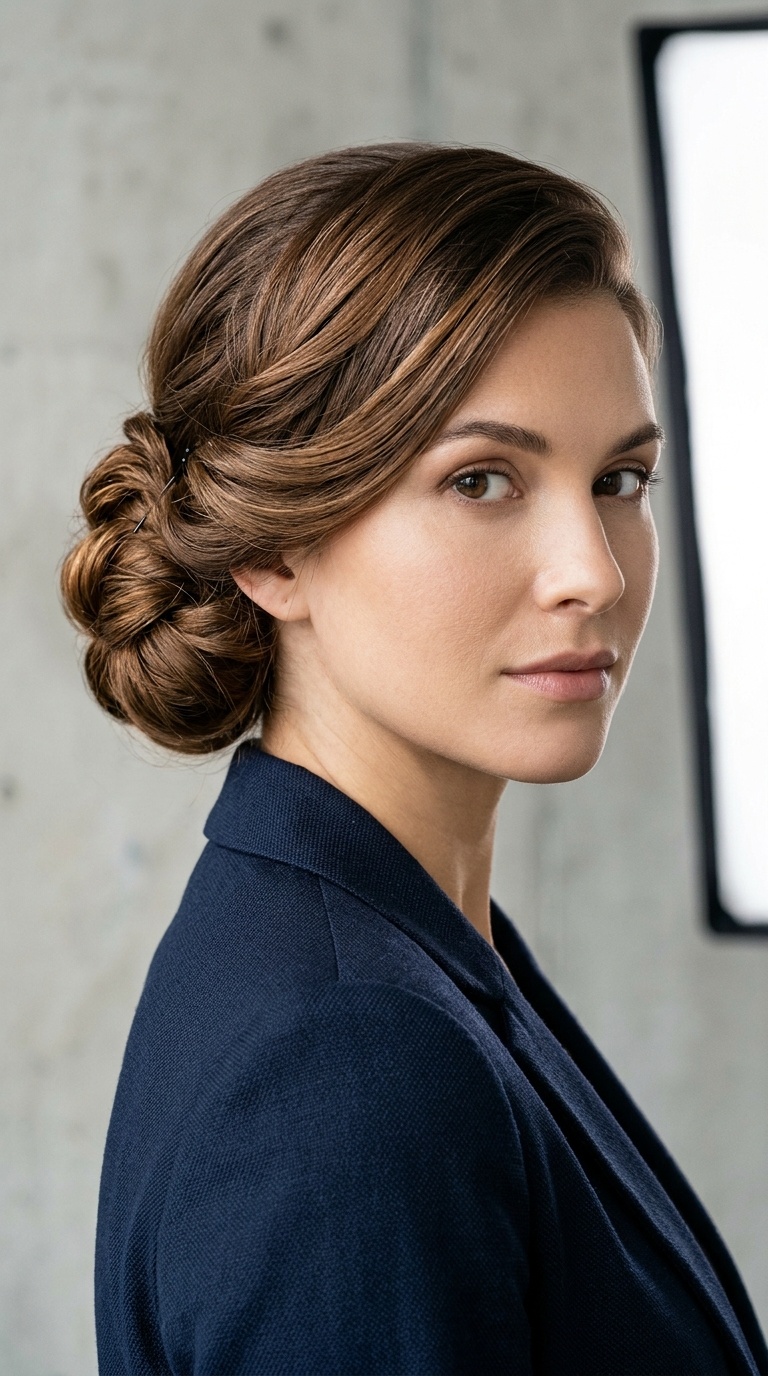 Side-Swept Chignon