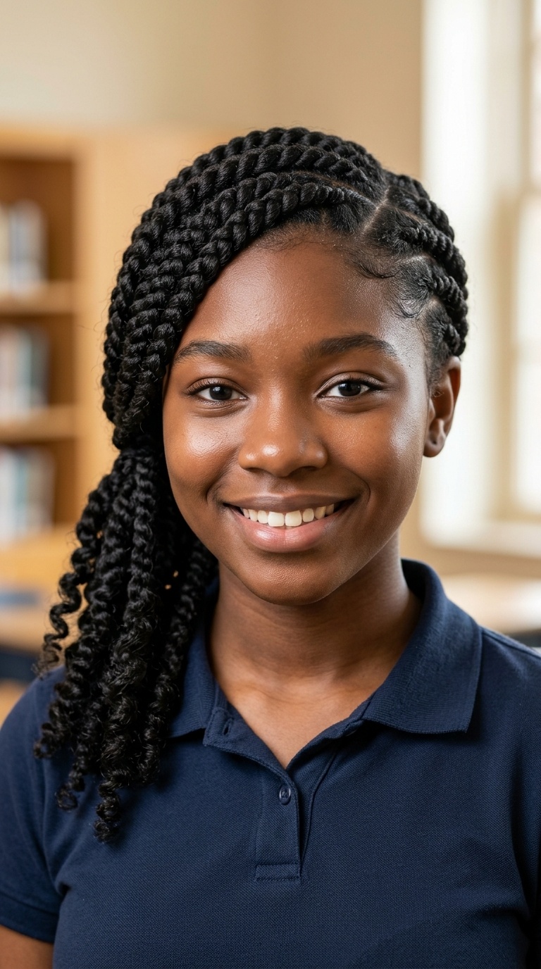 Side-Swept Flat Twists