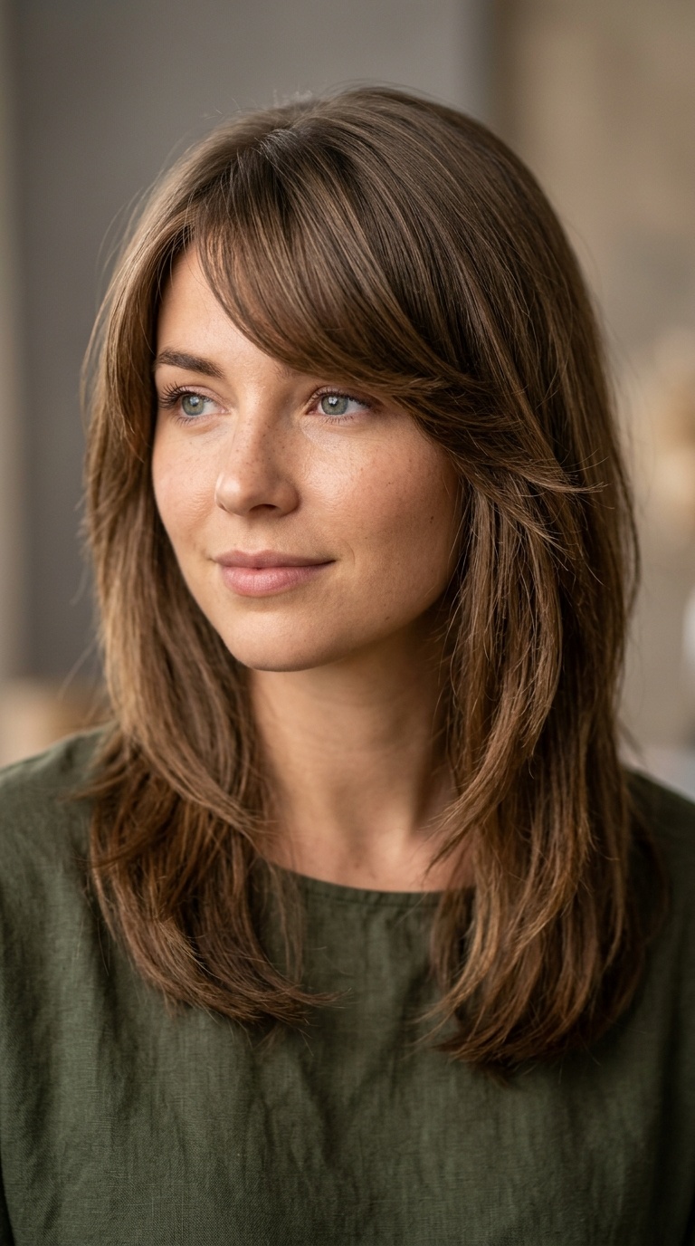 Side-Swept Layered Fringe