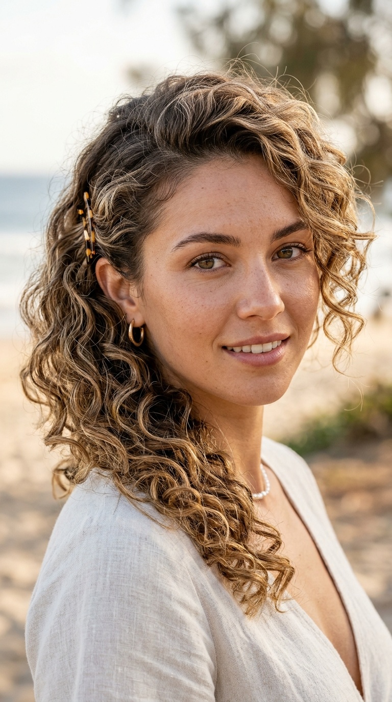 Side-Swept Pin-Up
