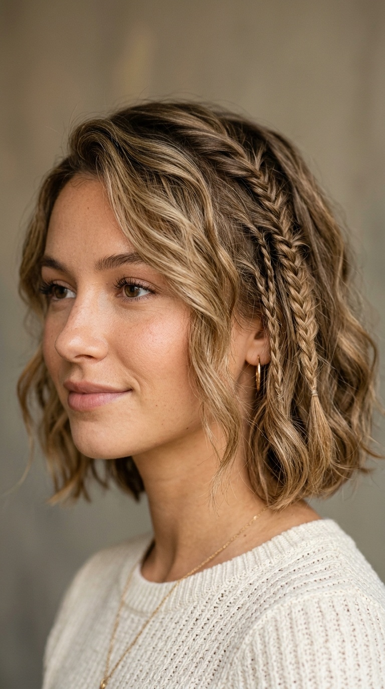 Side-Swept Waves with Tiny Twists