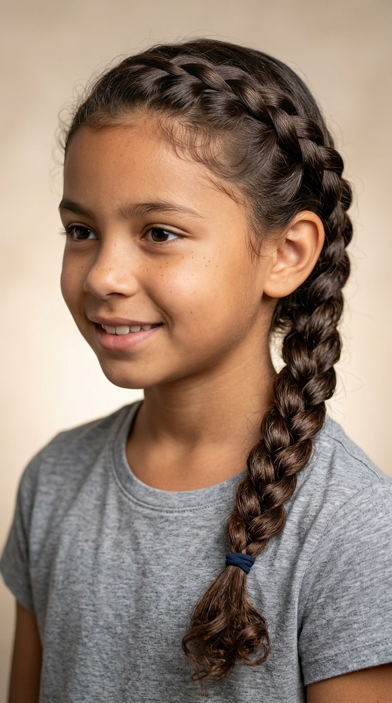 Side Three-Strand Braid