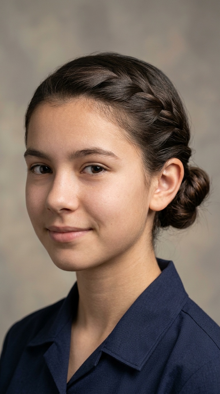 Side Twist Bun