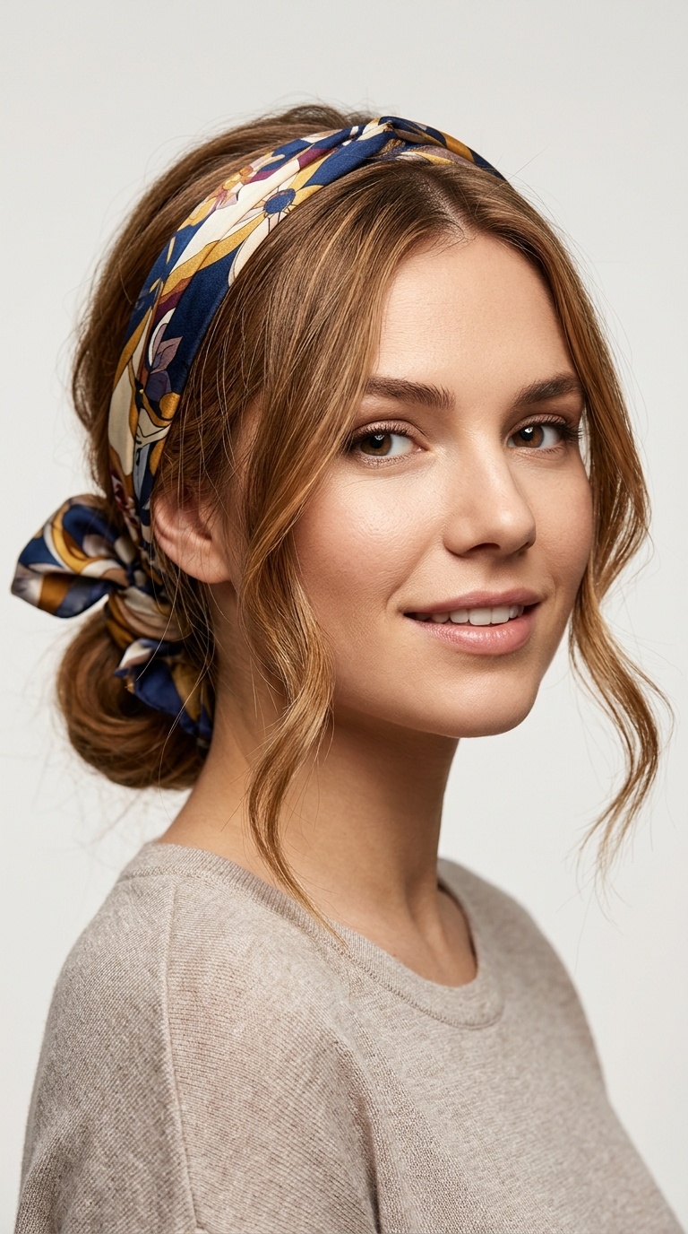 Silk Scarf Wrap