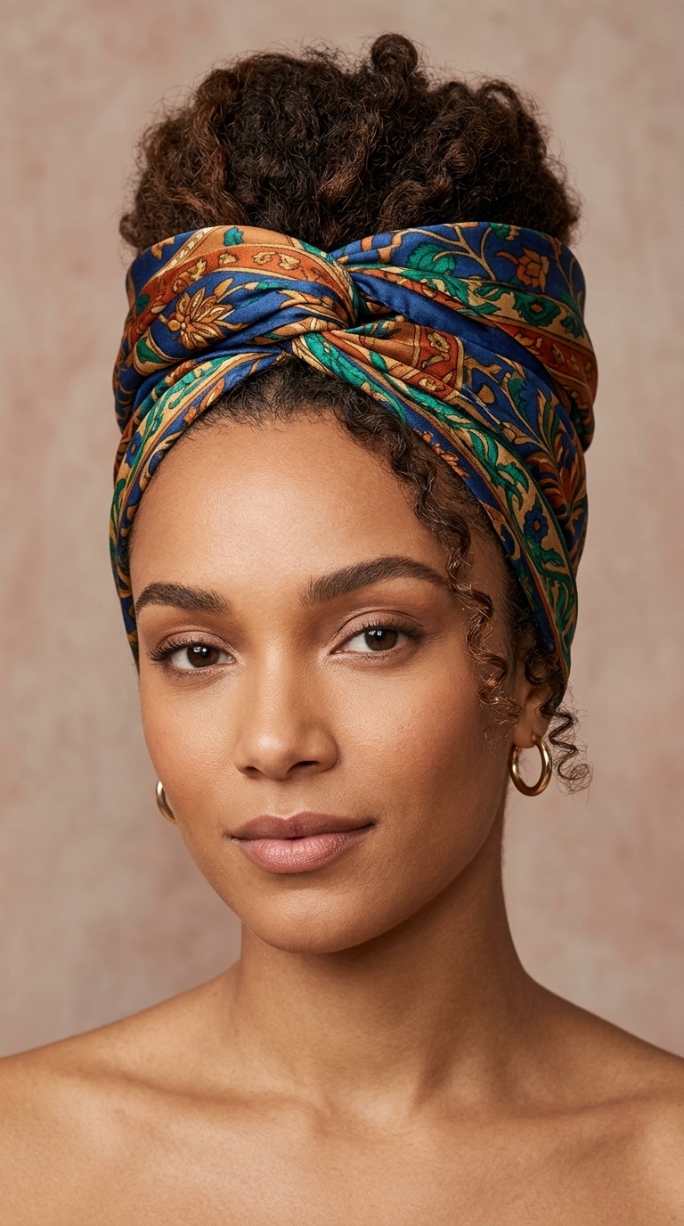 Silk Scarf Wrap
