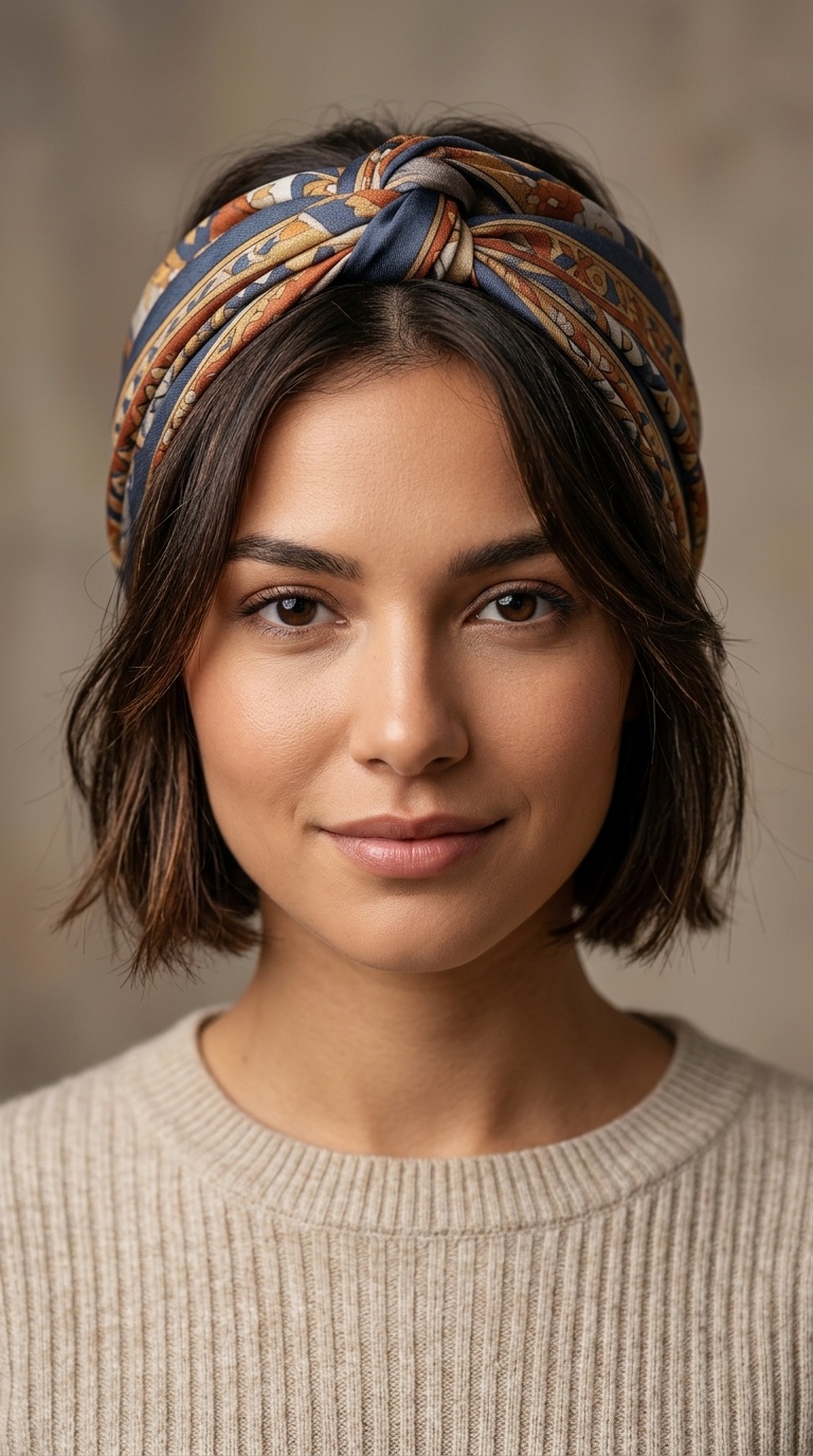 Silk Scarf Wrap