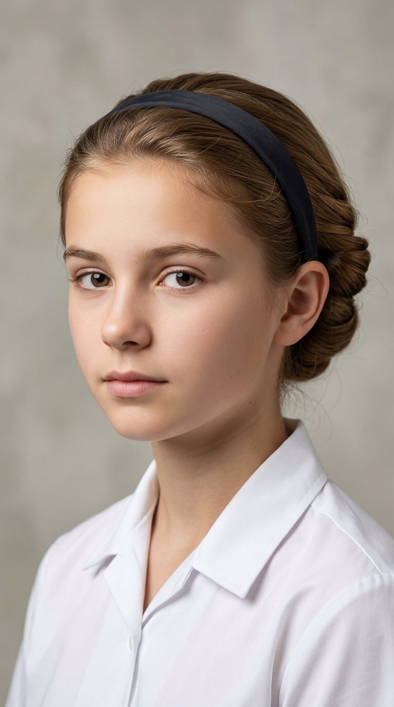 Simple Headband Tuck