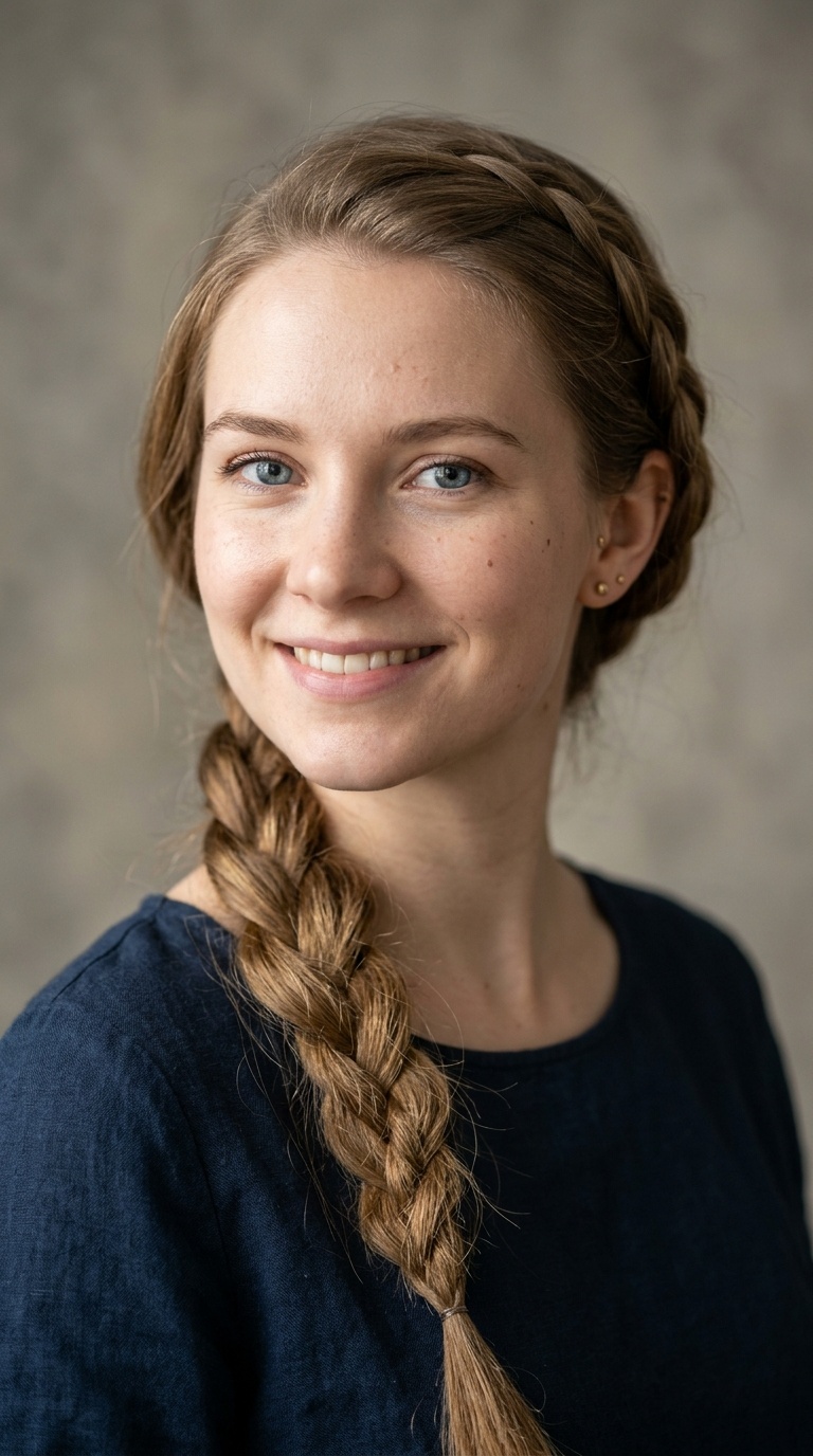 Simple Side Braid