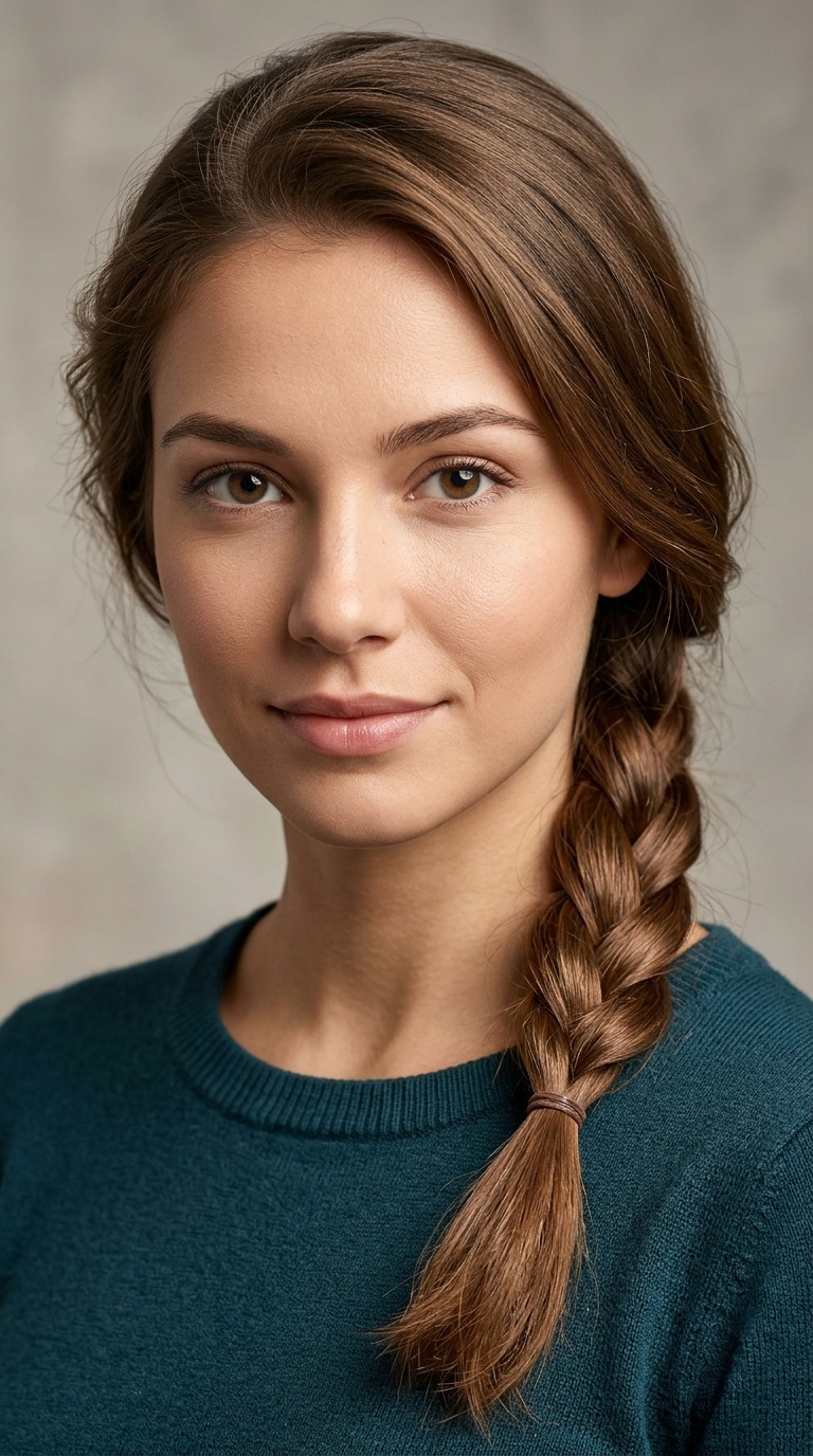 Simple Side Braid