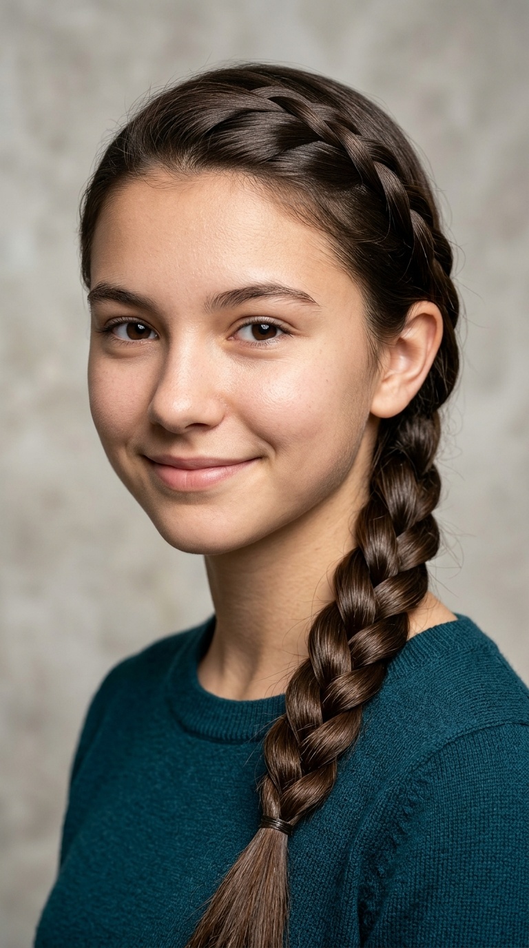 Simple Side Braid