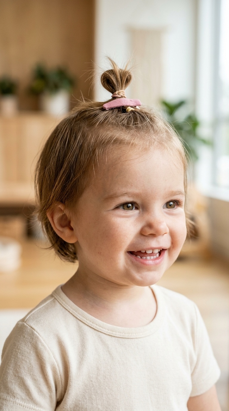Single Sprout Top Knot