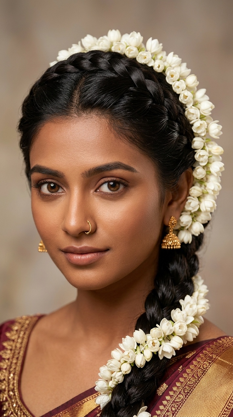 Single Strand Jasmine Wrap