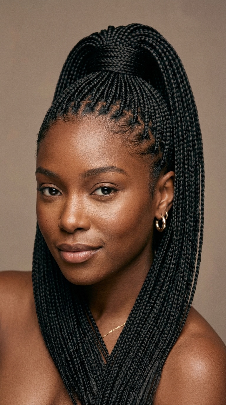 Sky-High Genie Ponytail