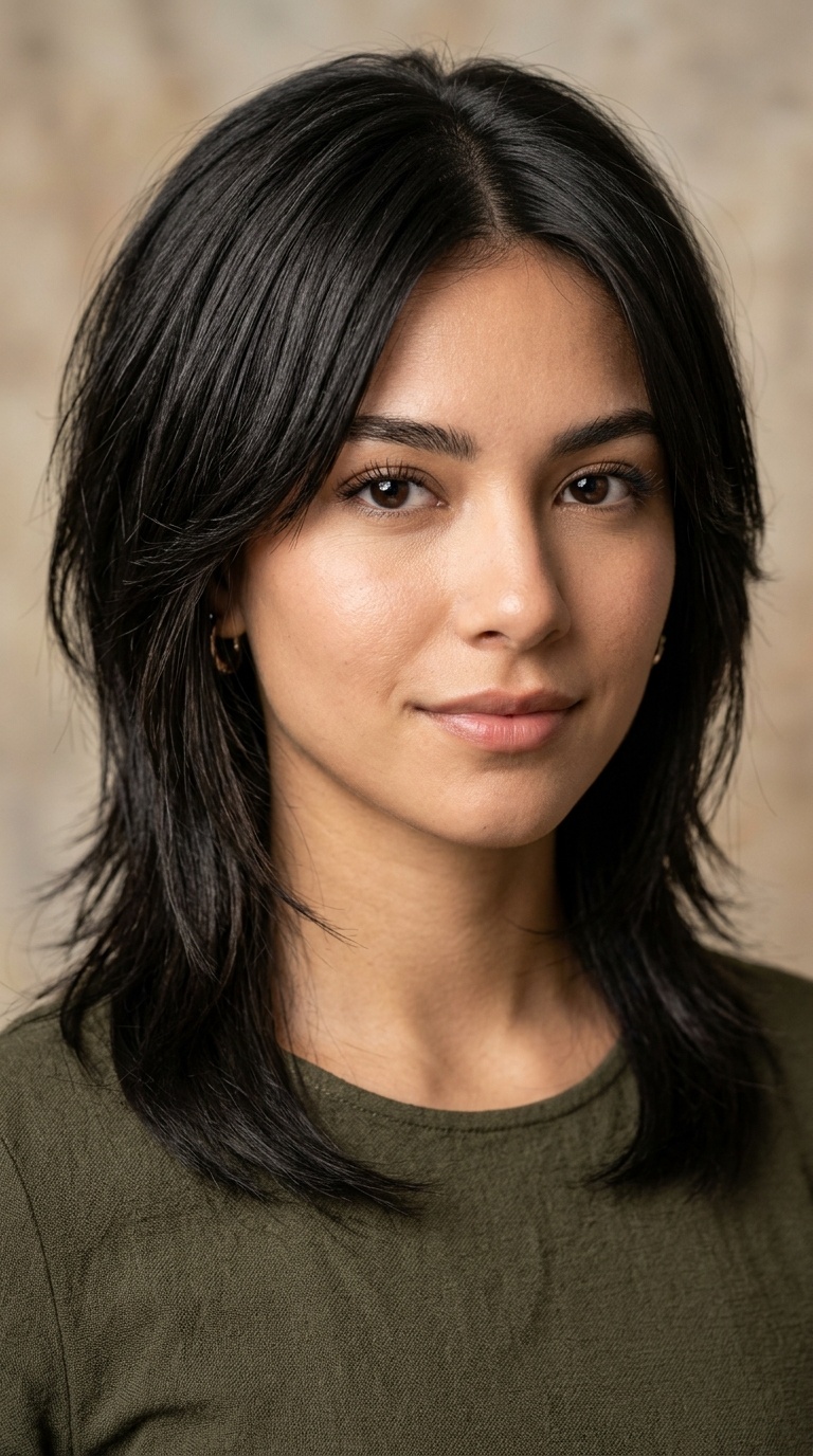 Sleek and Straightened Layers