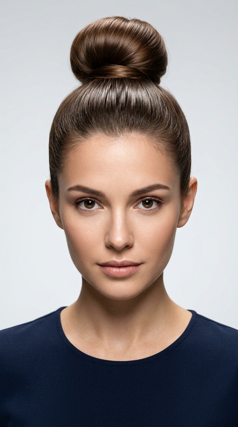 Sleek Ballerina Bun