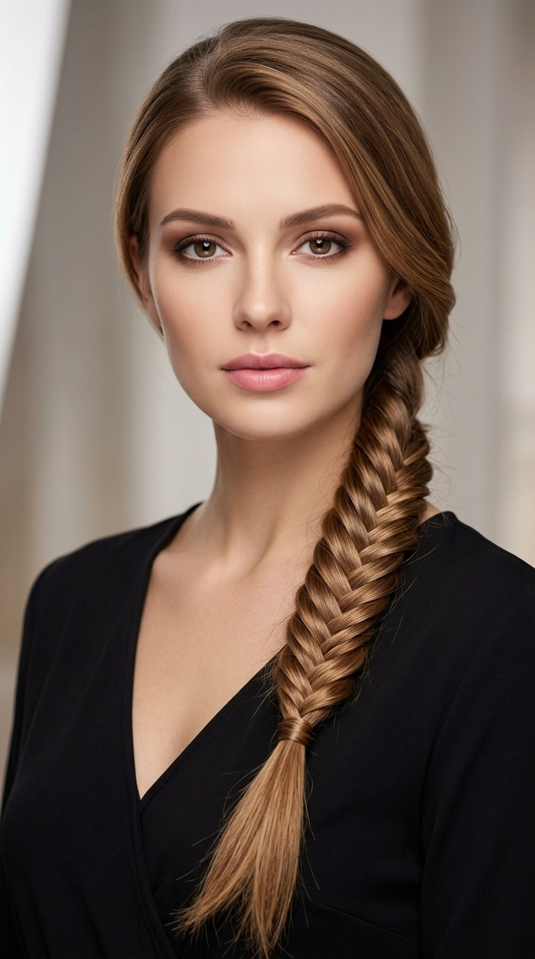 Sleek Fishtail Braid