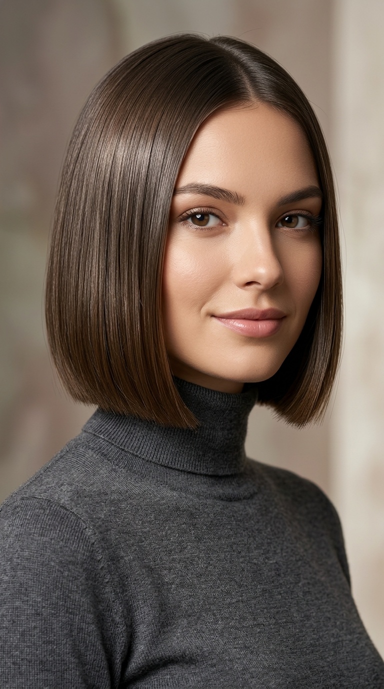 Sleek Glass Bob