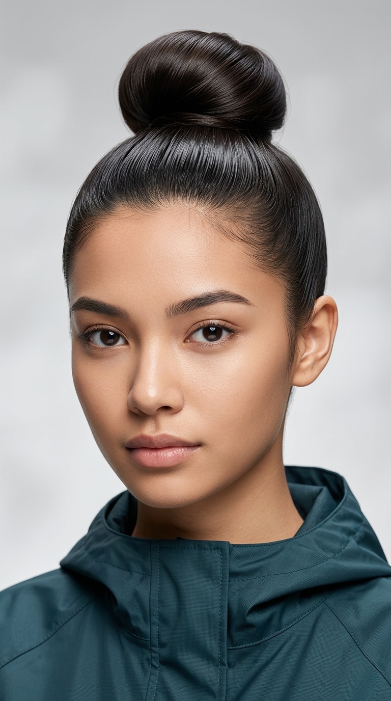 Sleek High Bun