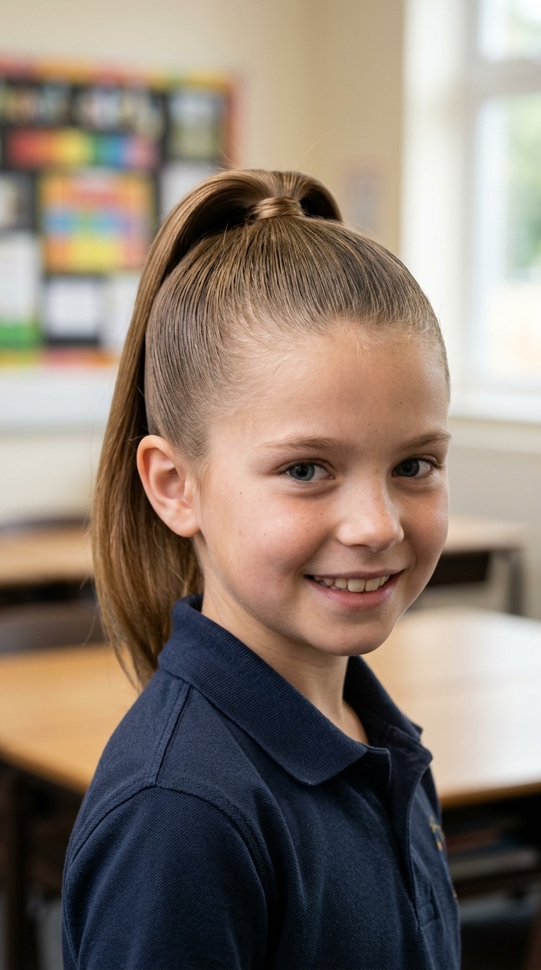 Sleek High Ponytail