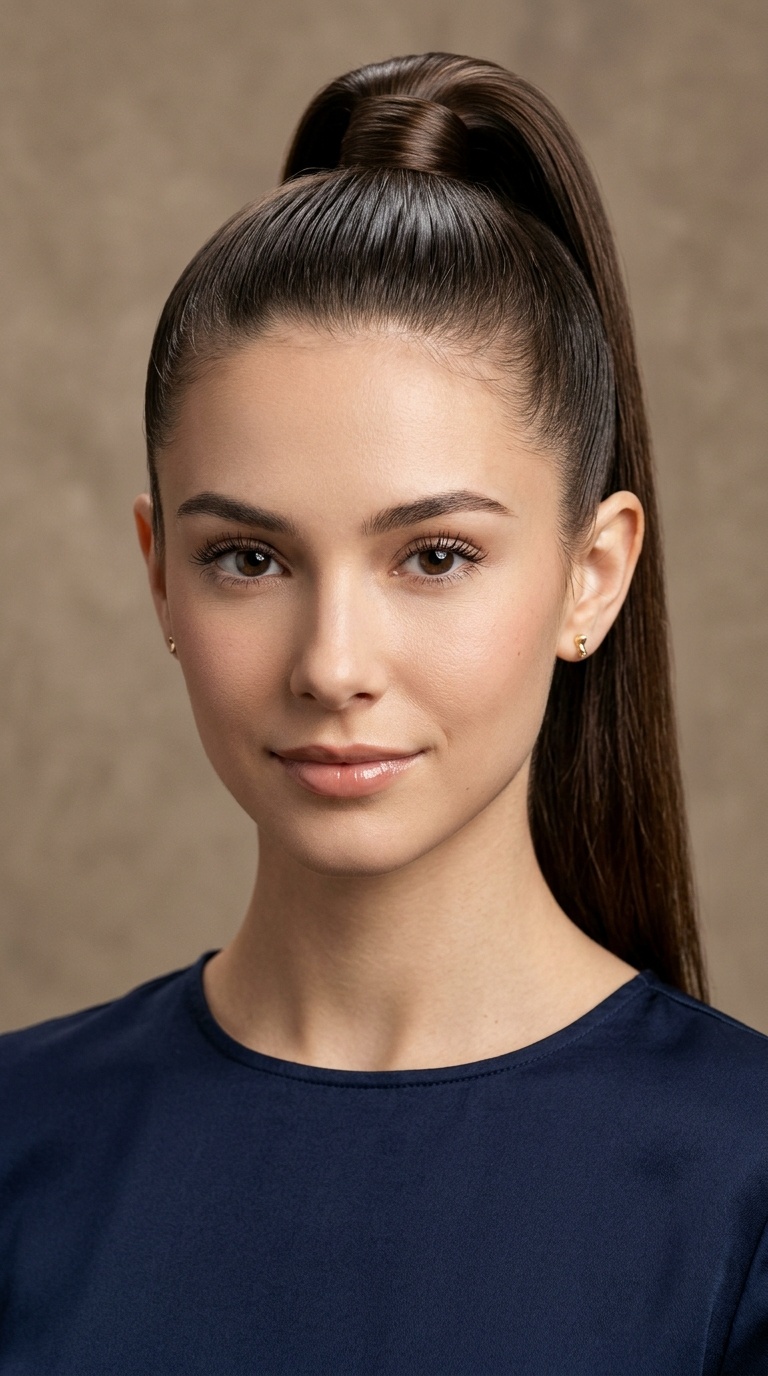 Sleek High Ponytail