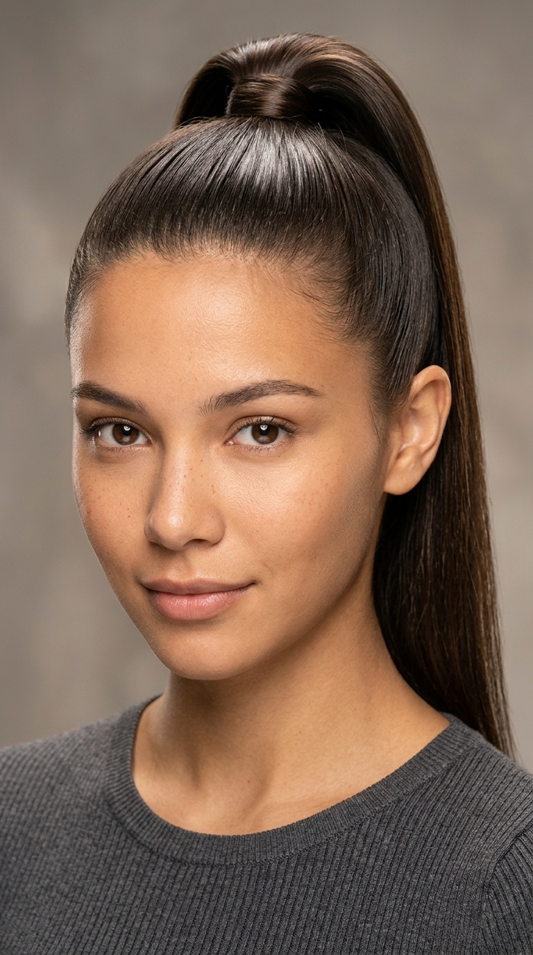 Sleek High Ponytail