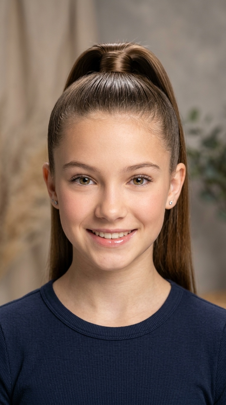 Sleek High Ponytail