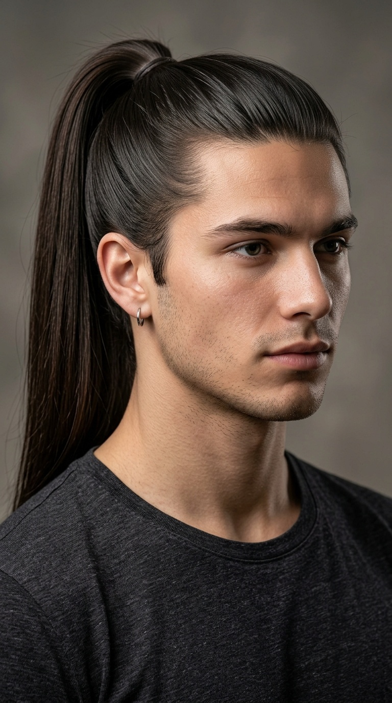 Sleek High Ponytail