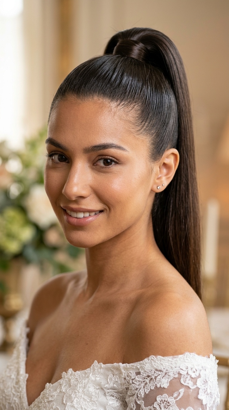 Sleek High Ponytail